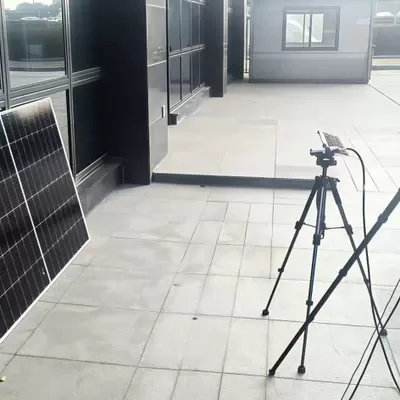 Outdoor experimental module testing